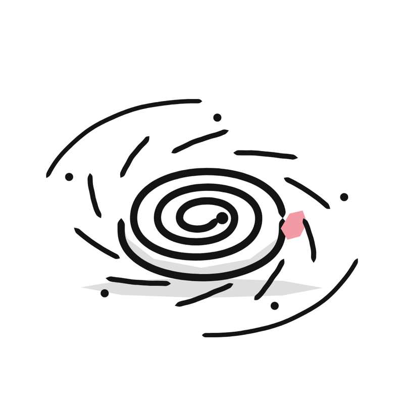 Chakri: a simple Big Heads style line drawing