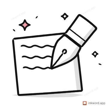 Writing with AI illustration