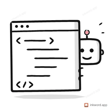Code assistant illustration