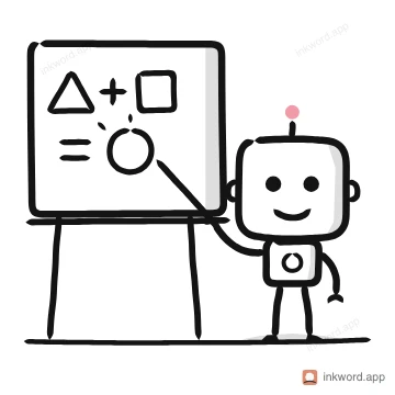 AI tutor illustration