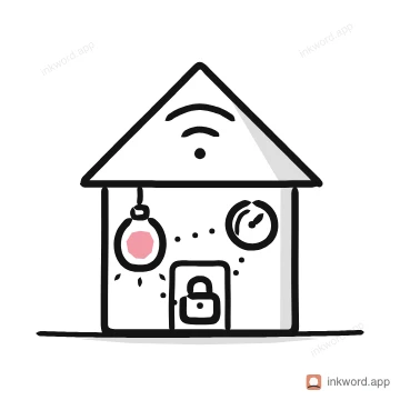 Smart home illustration
