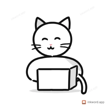 If I fits, I sits illustration