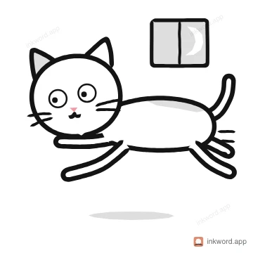 3 am zoomies illustration