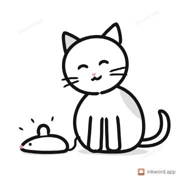 Bringing you a gift illustration