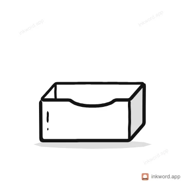 Empty inbox empty state illustration