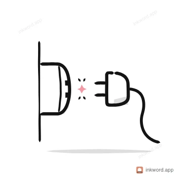 Unplugged empty state illustration