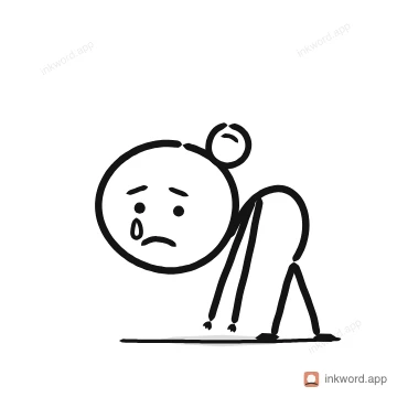 Sadness illustration