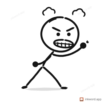 Anger illustration