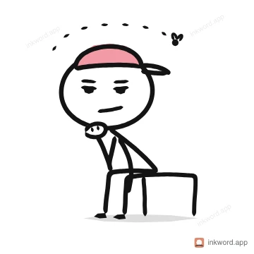 Boredom illustration