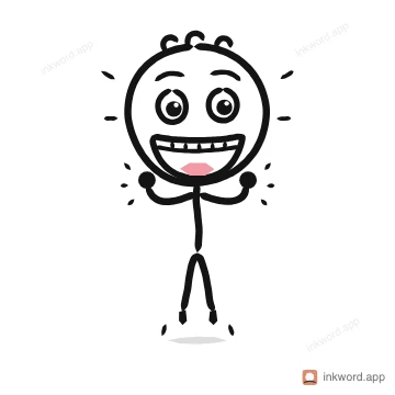 Excitement illustration