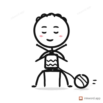 Knitting illustration