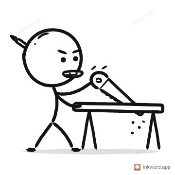 Woodworking illustration