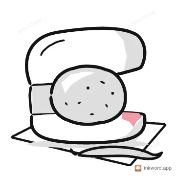 Vada pav illustration