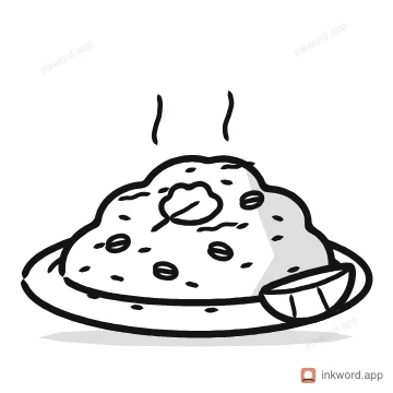 Poha illustration
