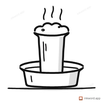 Filter coffee illustration