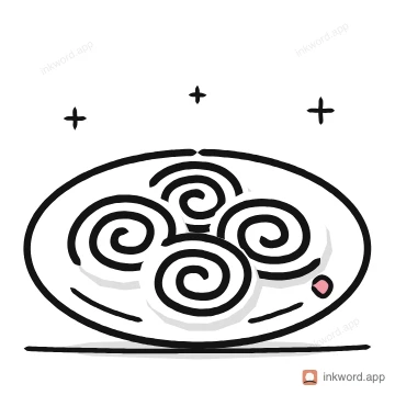 Jalebi illustration