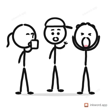 Daily standup illustration